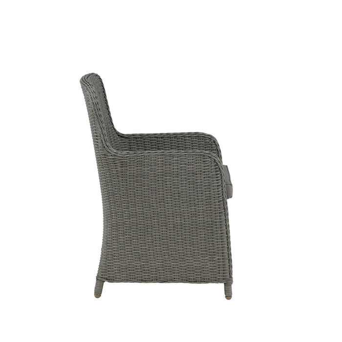 Fjôrd - Tuinstoel Grijs - Wembley - Set van 2