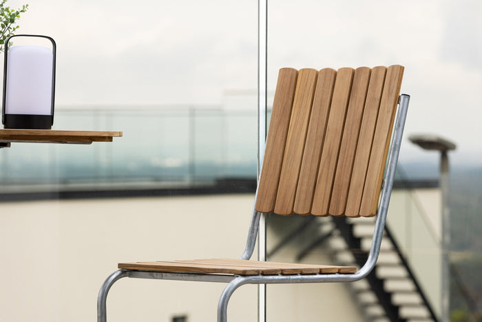 Fjôrd - Tuinstoel Naturel - Teakhout - Holmsund