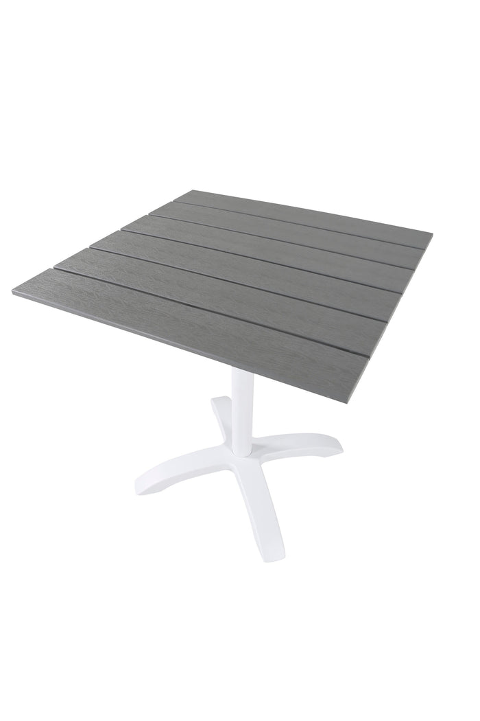 Fjôrd - Bistrotafel Outdoor Grijs|Wit 70cm - Colorado