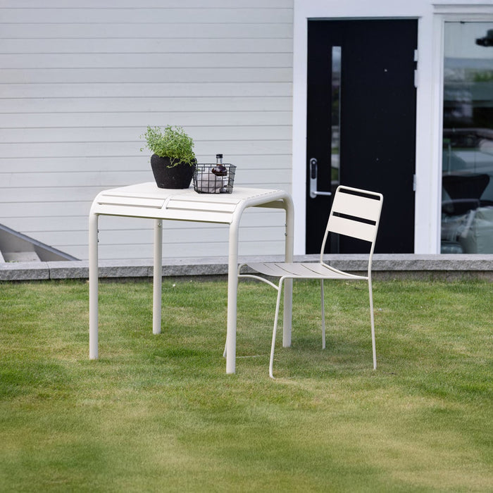 Fjôrd - Bistrotafel Outdoor Beige 70cm - Borneo