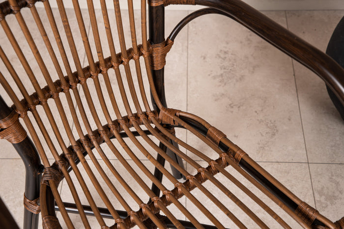 Fjôrd - Tuinstoel Bruin - Wicker - Galera