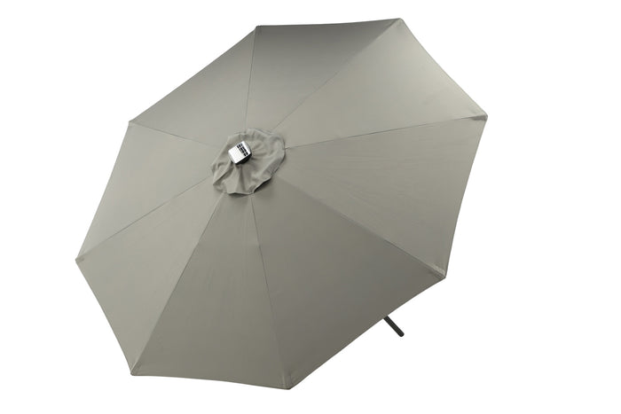 Fjôrd - Parasol Grijs 270cm - Led - Sabal