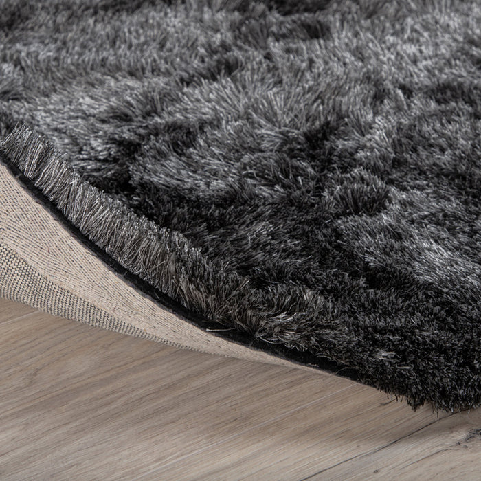 Fjôrd - Vloerkleed Grijs - Ø200cm - Shiva