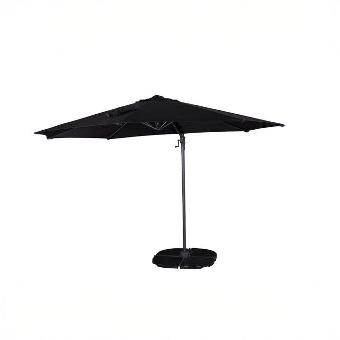 Fjôrd - Parasol Zwart 3m - Leeds