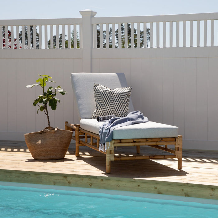 Fjôrd - Ligbed Naturel - Rotan - Cane