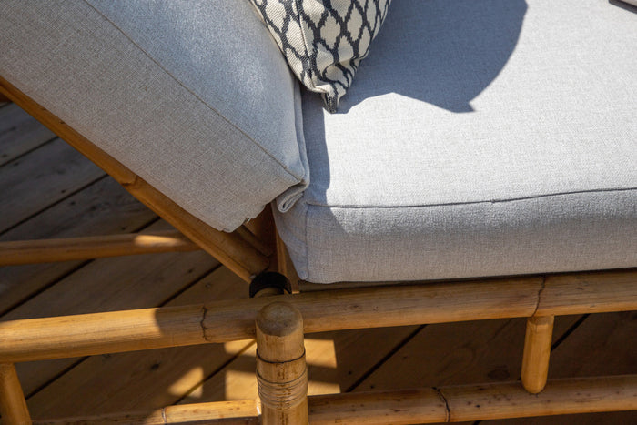 Fjôrd - Ligbed Naturel - Rotan - Cane