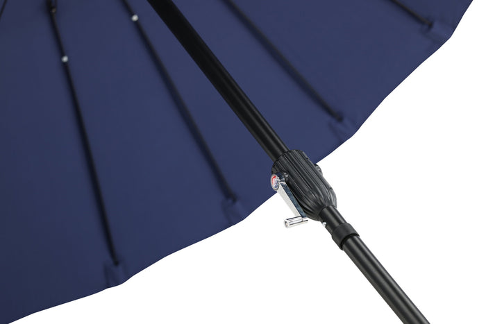 Fjôrd - Parasol Blauw 270cm - Tilt - Palmetto