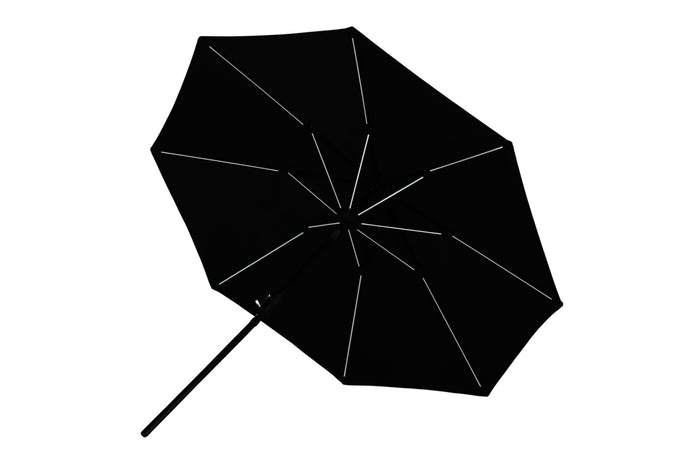 Fjôrd - Parasol Zwart 270cm - Led - Sabal