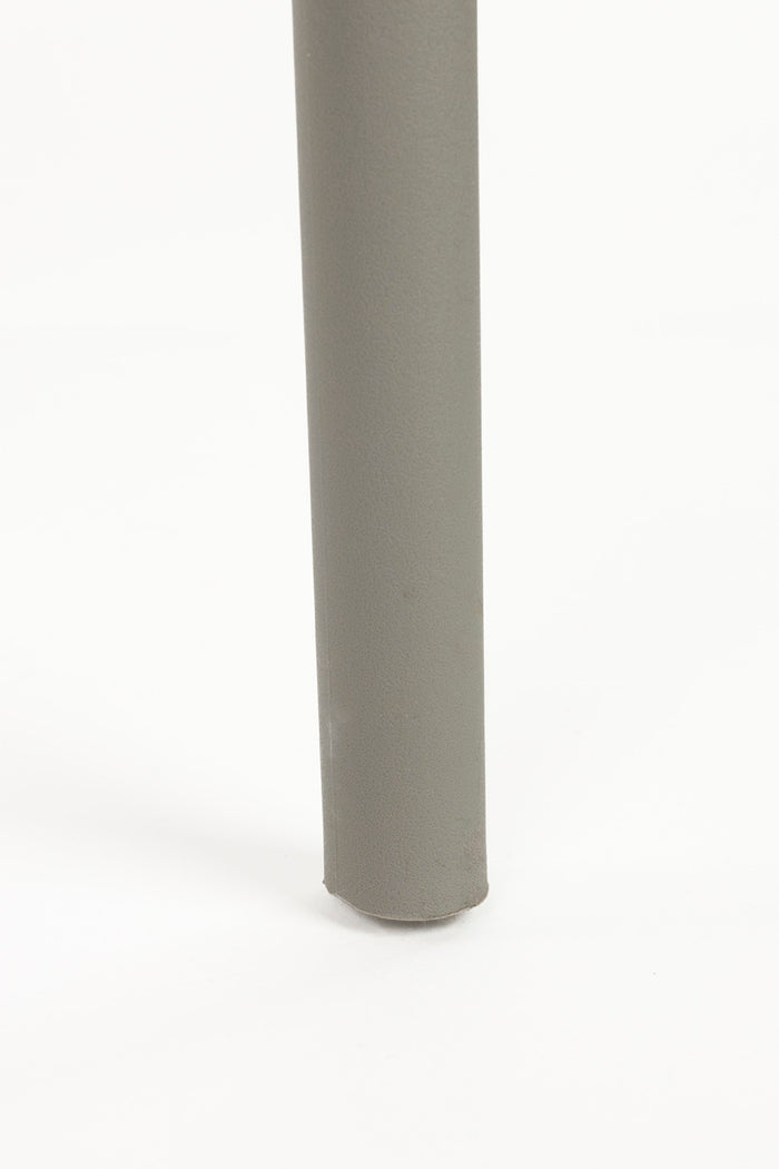 Housecraft Living Tuinstoel Grijs - 53x46x80cm - Serra - Set van 4