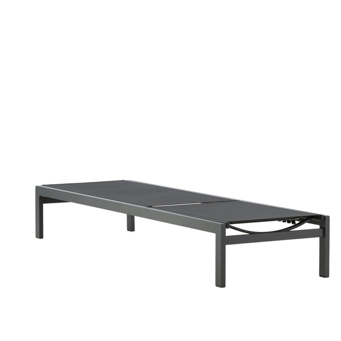 Fjôrd - Lounge Ligbed Zwart - Copacabana