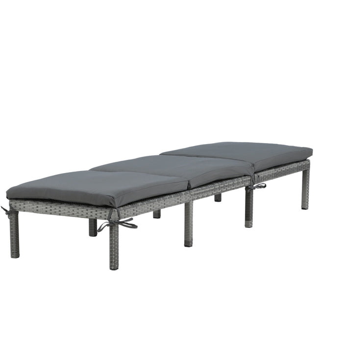 Fjôrd - Ligbed Grijs - Wicker - Bilbao