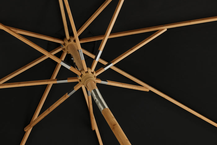 Fjôrd - Parasol Zwart 270cm - Cerox