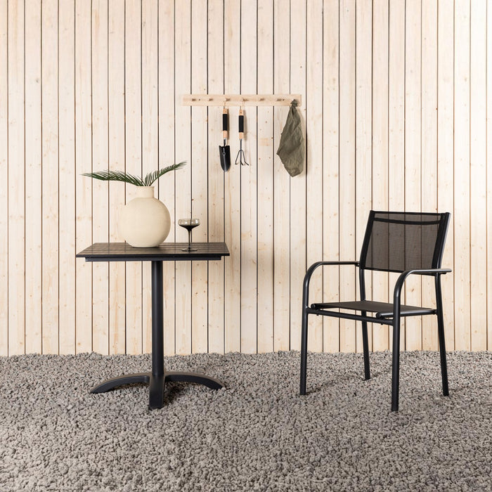 Fjôrd - Bistrotafel Outdoor Zwart 70cm - Colorado