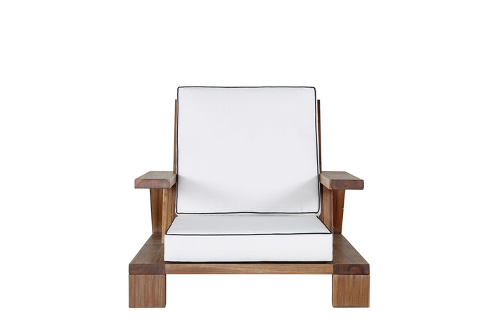 Fjôrd - Fauteuil Naturel|Off White - Acaciahout - Daria