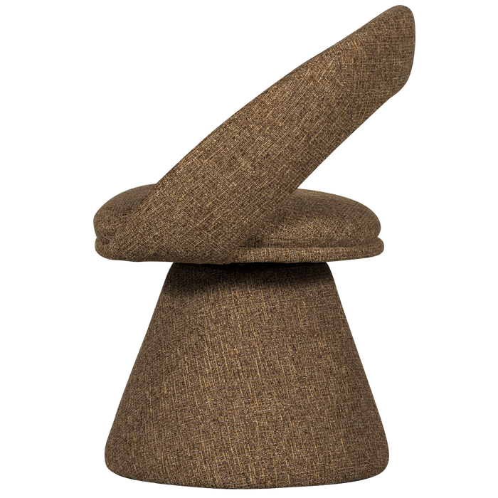 WOOOD Winter Draaibare Eetkamerstoel - Naturel Melange - 80x63x57