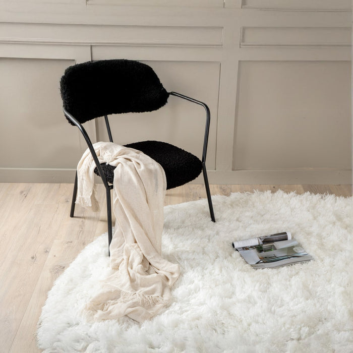 Fjôrd - Vloerkleed Wit - Ø300cm - Grace