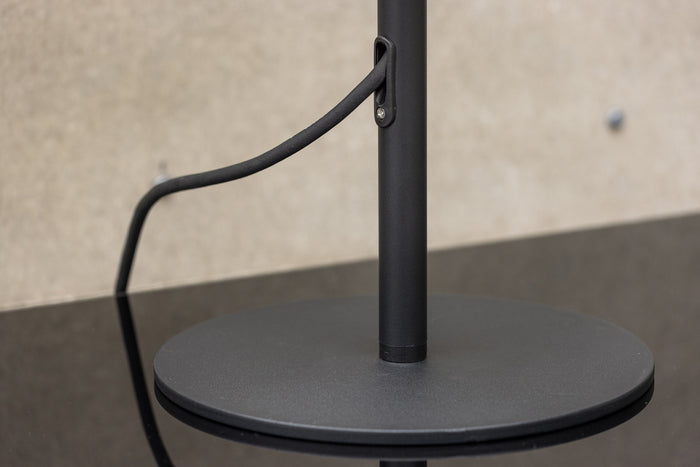 Fjôrd - Tafellamp Zwart|Wit - Ø28x52cm - Moris