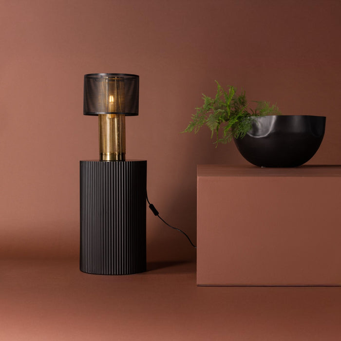 Fjôrd - Tafellamp Gold|Zwart - Metaal - Gap