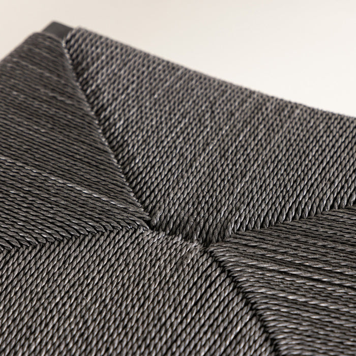 Fjôrd - Barkruk Zwart - Touw - Polly