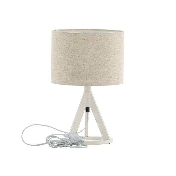 Fjôrd - Tafellamp Wit - Linnen - Kona