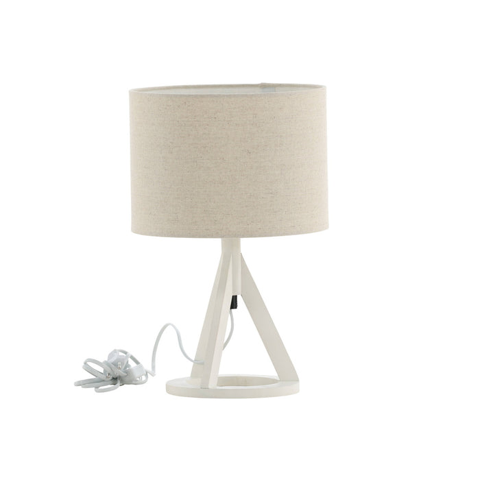 Fjôrd - Tafellamp Wit - Linnen - Kona