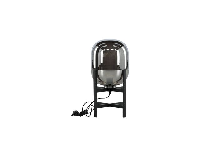 Fjôrd - Tafellamp Zwart Amber - Metaal - Altair