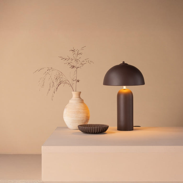 Fjôrd - Tafellamp Bruin - Staal - Corello