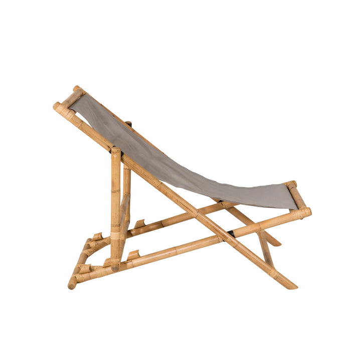 Fjôrd - Ligbed Inklapbaar Naturel - Rotan - Cane