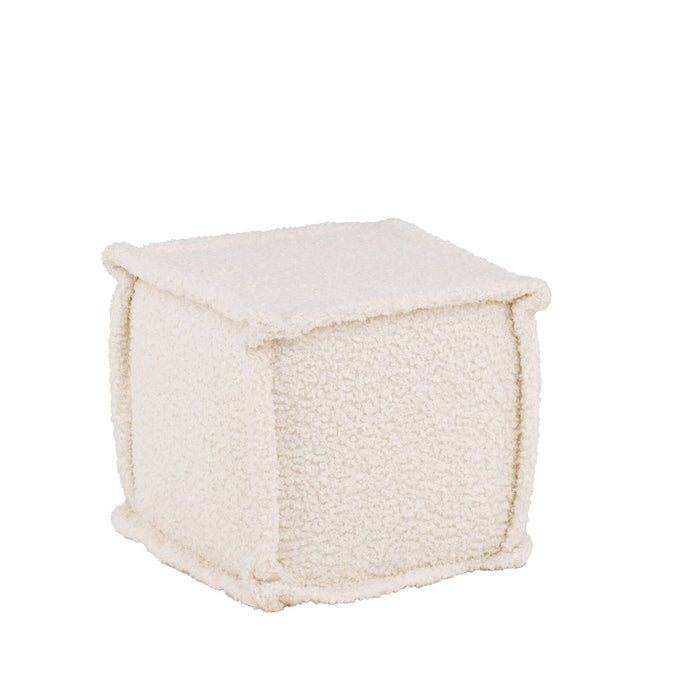 Fjôrd - Poef Wit - Teddy - Castine