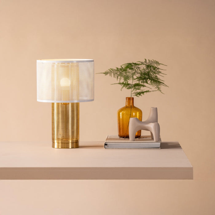 Fjôrd - Tafellamp Gold|Wit - Metaal - Gap