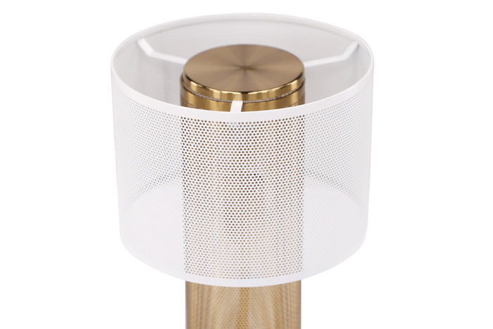 Fjôrd - Tafellamp Gold|Wit - Metaal - Gap