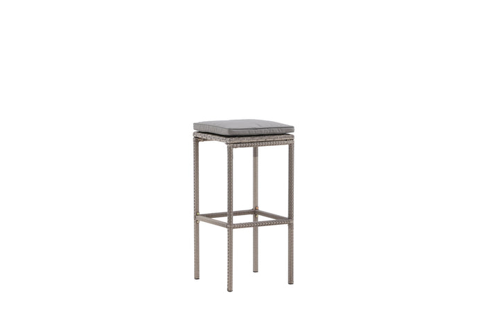 Fjôrd - Outdoor Barkruk Grijs - Wicker - Alo