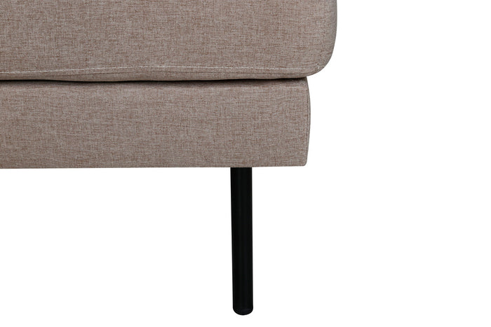 Fjôrd - Poef Bruin - Stof - Zoom