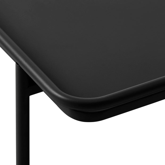 Giga Living - Salontafel Zwart Metaal - 75x75x34,3cm - Yuba