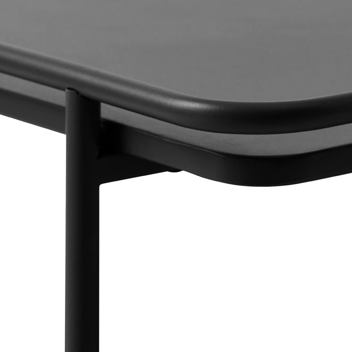 Giga Living - Salontafel Zwart Metaal - 75x75x34,3cm - Yuba