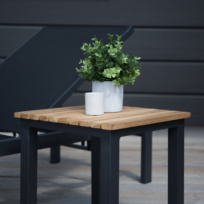 Fjôrd - Lounge Ligbed Zwart - Copacabana