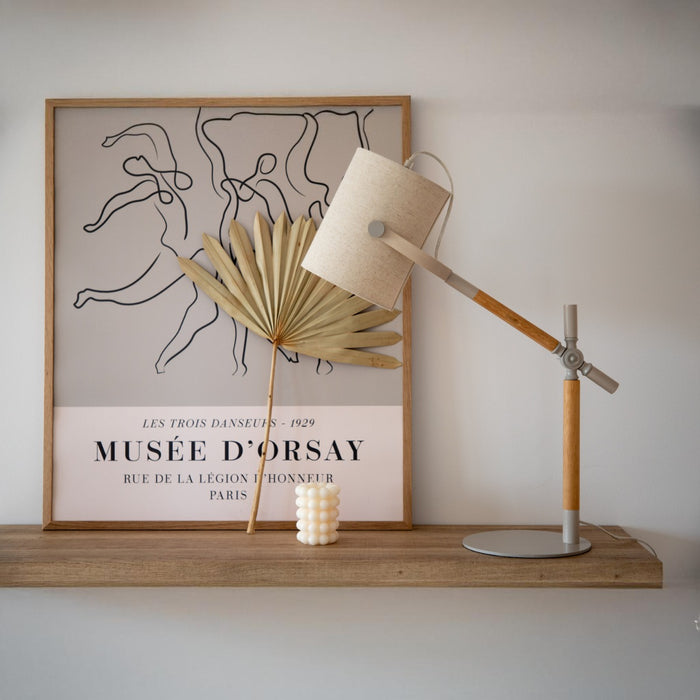 Fjôrd - Tafellamp Beige - Dennis