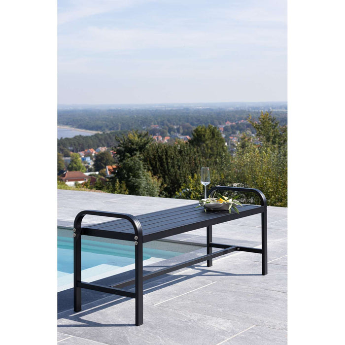 Venture Home Cascais Bank 42 x 52 x 125 - Zwart