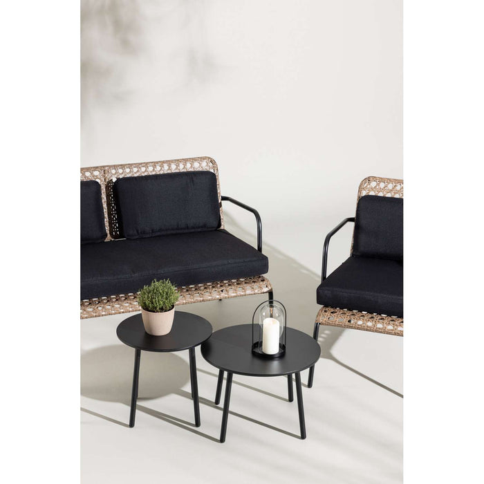 Venture Home Paola Bankstel - Zwart