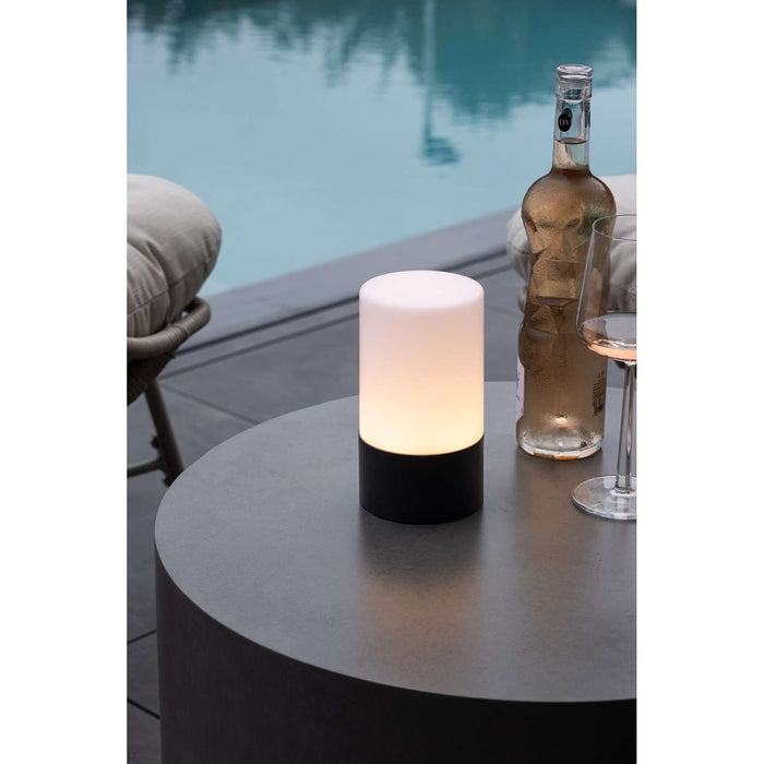 Venture Home Tubu Tafellamp ⌀10 - Zwart