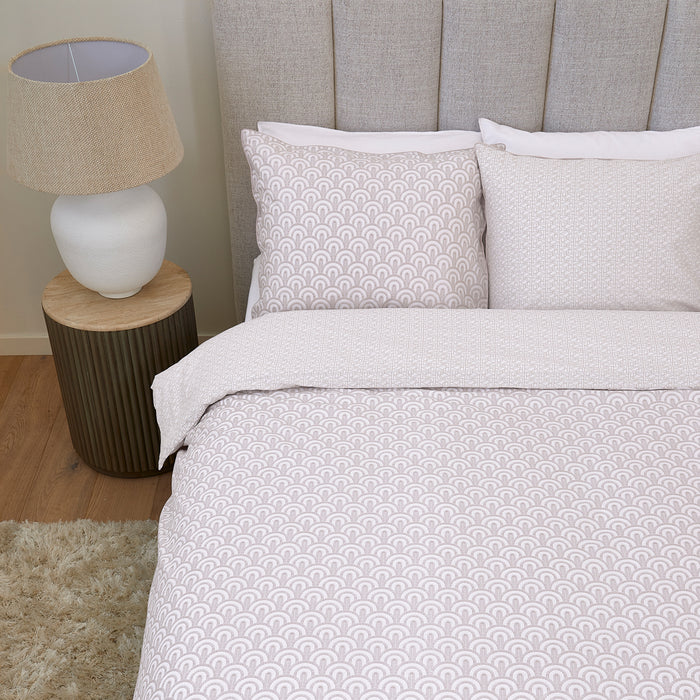 Riviera Maison - RM Arched soft pink 140x200|220 - Roze