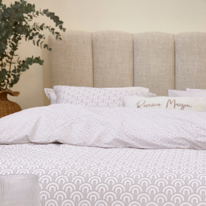 Riviera Maison - RM Arched soft pink 140x200|220 - Roze