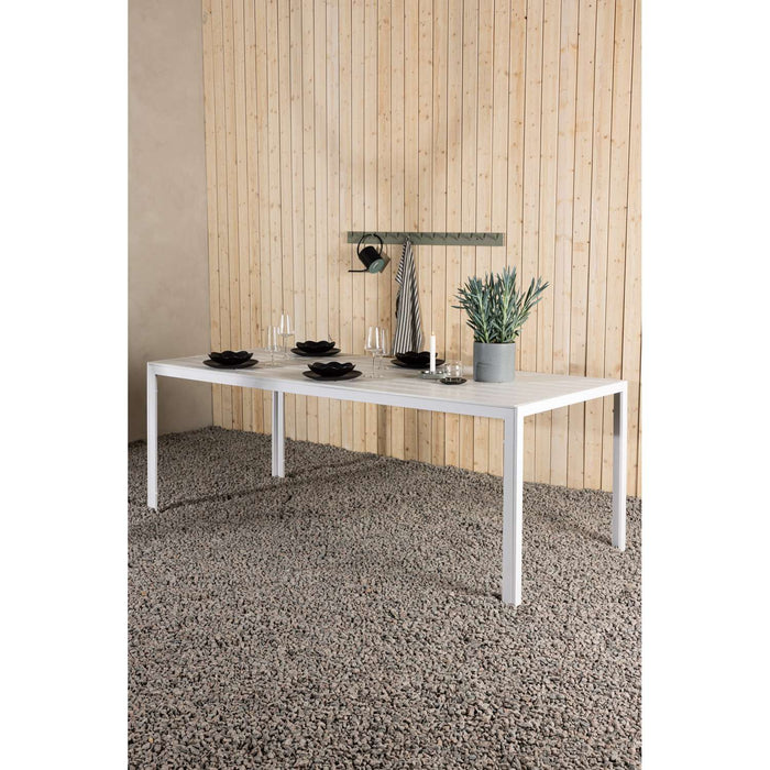 Venture Home Break Rechthoekige eettafel 75 x 205 x 90 - Wit