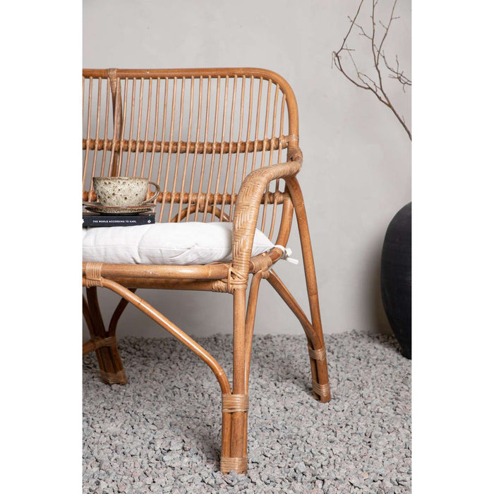 Venture Home Nella 2-zitsbank 62 x 93 x 129 - Natuur