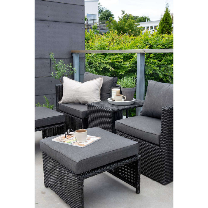 Venture Home Quad Loungeset - Zwart
