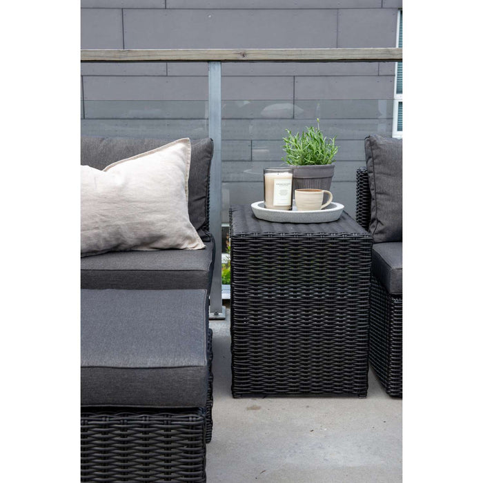 Venture Home Quad Loungeset - Zwart