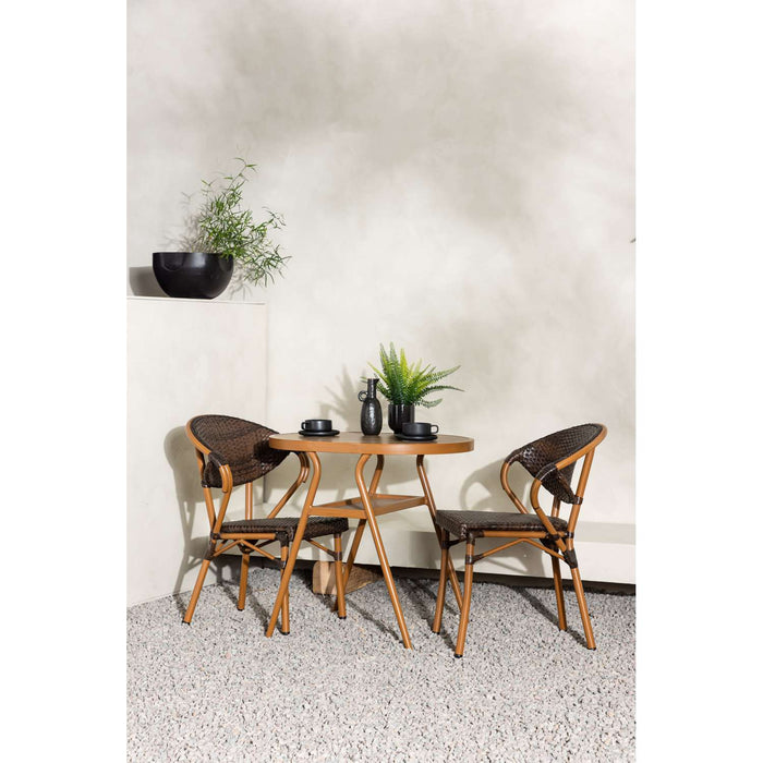 Venture Home Abrantes Cafésset - Bruin