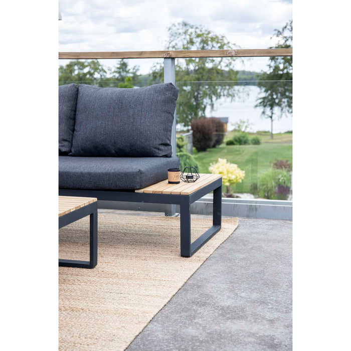 Venture Home Panama Hoekbankset - Zwart