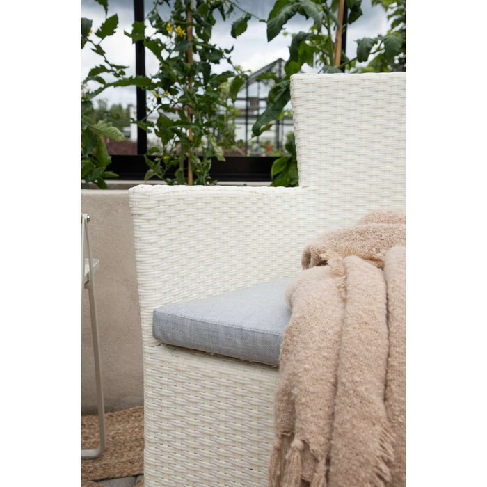 Venture Home Malina Eetkamerstoel 60 x 86 x 58 - Wit - 2-pack