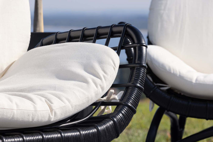 Venture Home Moana Loungestoel 67 x 75 x 80 - Zwart